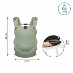 BabyMoov Porte Bébé Physiologique Moov & Boost Vert Sauge 14 BabyMoov Porte Bébé Physiologique Moov & Boost Vert Sauge -Allobébé bm046179295 3