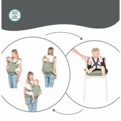 BabyMoov Porte Bébé Physiologique Moov & Boost Vert Sauge 16 BabyMoov Porte Bébé Physiologique Moov & Boost Vert Sauge -Allobébé bm046179295 5