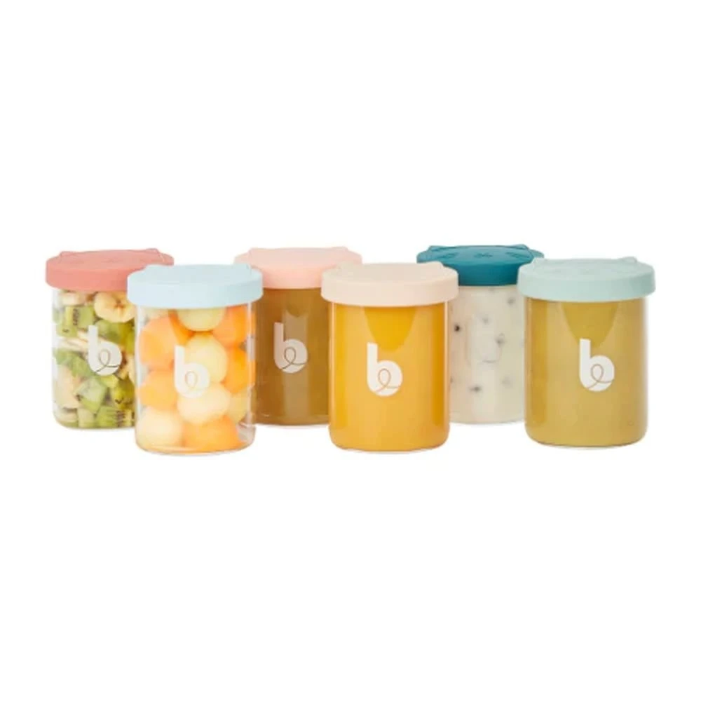 BabyMoov Lot De 6 Pots De Conservation En Verre Isy Bowl - 6 X 250 Ml 1 BabyMoov Lot De 6 Pots De Conservation En Verre Isy Bowl - 6 X 250 Ml