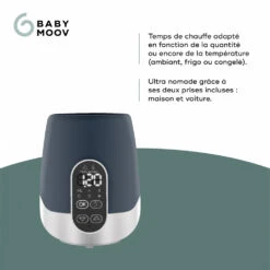 BabyMoov Chauffe Biberon Nutri Smart Maison/voiture 9 BabyMoov Chauffe Biberon Nutri Smart Maison/voiture -Allobébé bm054168865 2