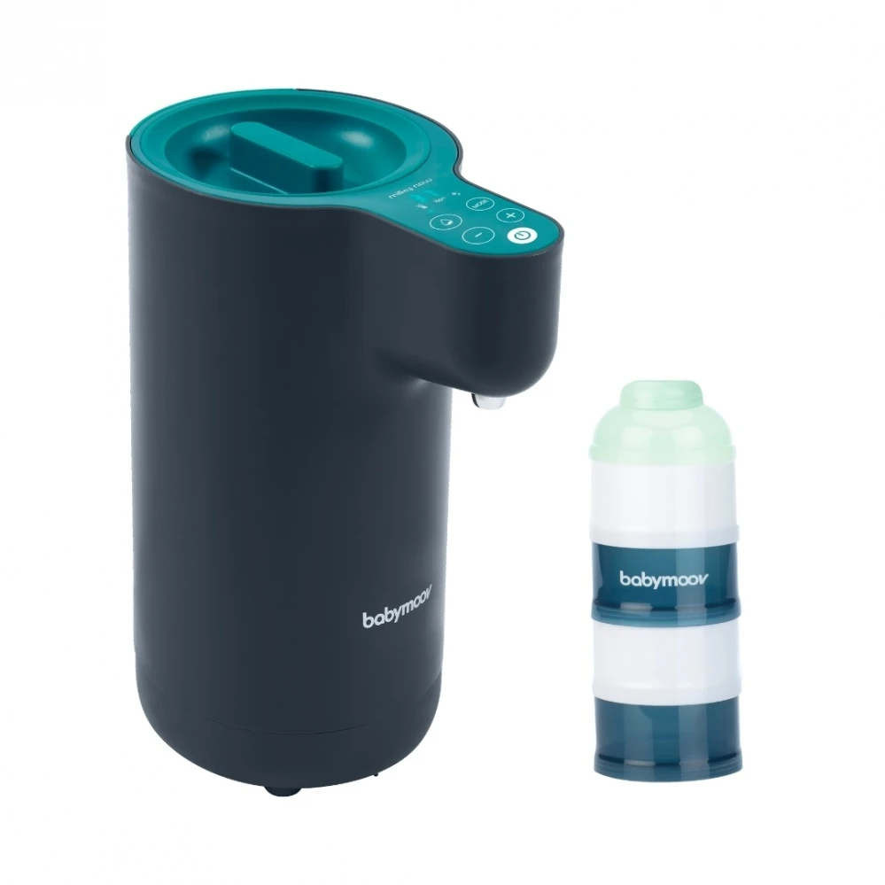 BabyMoov Préparateur De Biberons Milky Now + Babydose Blue Offert 1 BabyMoov Préparateur De Biberons Milky Now + Babydose Blue Offert