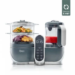 BabyMoov Robot De Cuisine Nutribaby+ Industrial Grey 12 BabyMoov Robot De Cuisine Nutribaby+ Industrial Grey -Allobébé bm056048789 2