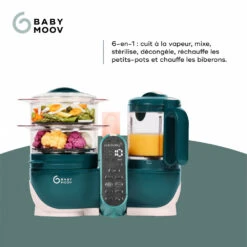 BabyMoov Robot Nutribaby+ Opal Green 13 BabyMoov Robot Nutribaby+ Opal Green -Allobébé bm056079837 3
