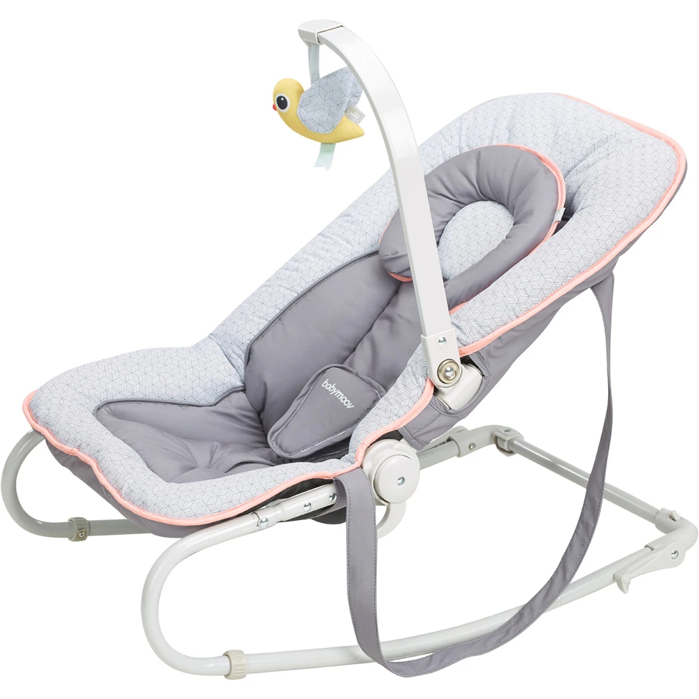 BabyMoov Transat Bébé Graphik Pêche 6 BabyMoov Transat Bébé Graphik Pêche – Image 6