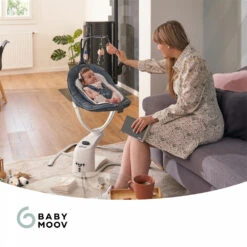 BabyMoov Balancelle Swoon Motion Blue Petal 15 BabyMoov Balancelle Swoon Motion Blue Petal -Allobébé bm069075457 7