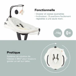 BabyMoov Balancelle Swoon Evolution Curl White -Allobébé bm069075518 4
