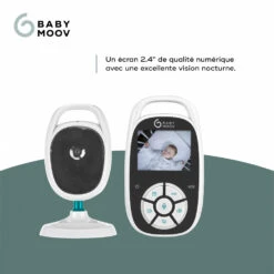 BabyMoov Babyphone Vidéo Yoo See Compact 9 BabyMoov Babyphone Vidéo Yoo See Compact -Allobébé bm072252045 2