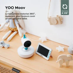BabyMoov Babyphone Vidéo Yoo Moov Motorisé 360° 11 BabyMoov Babyphone Vidéo Yoo Moov Motorisé 360° -Allobébé bm072255633 3