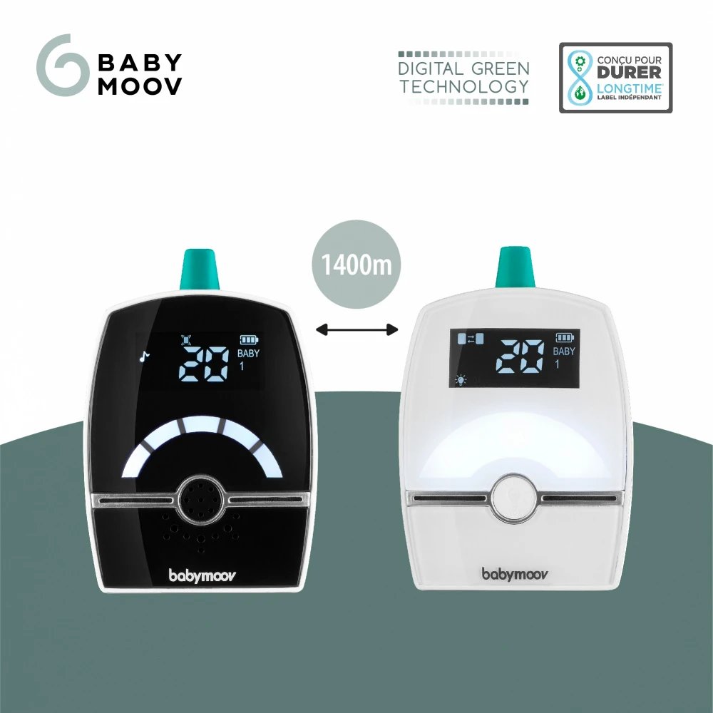 BabyMoov Babyphone Audio Premium Care 2019 4 BabyMoov Babyphone Audio Premium Care 2019 – Image 4