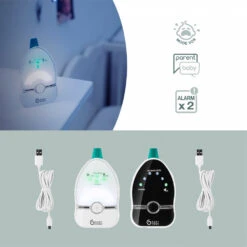 BabyMoov Babyphone Audio Easy Care 2019 Avec Veilleuse 9 BabyMoov Babyphone Audio Easy Care 2019 Avec Veilleuse -Allobébé bm072263355 3