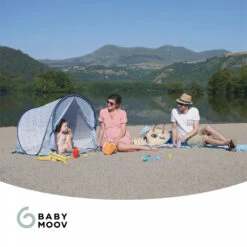 BabyMoov Tente Anti Uv Bébé Vagues Bleues 15 BabyMoov Tente Anti Uv Bébé Vagues Bleues -Allobébé bm084071473 7