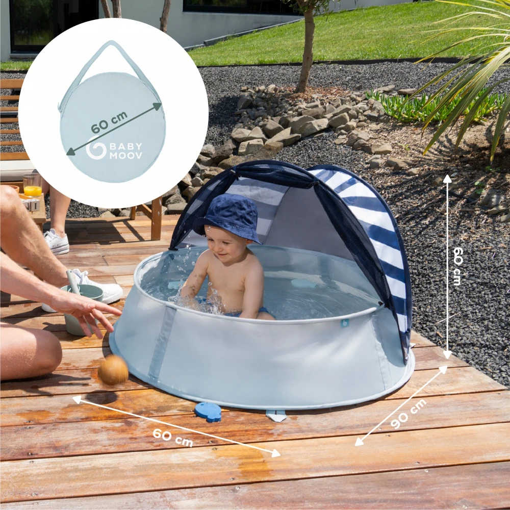 BabyMoov Tente De Jeux Anti-uv 3-en-1 Aquani Marinière 7 BabyMoov Tente De Jeux Anti-uv 3-en-1 Aquani Marinière – Image 7