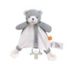 Doudou Attache-sucette Ourson Bio