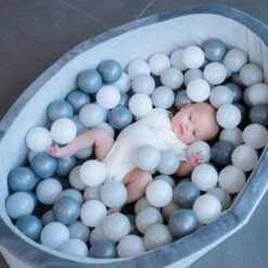 Piscine à Balles Grise 10 Piscine à Balles Grise -Allobébé bo080006201 4