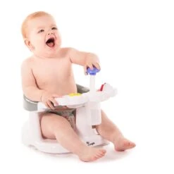 Anneau De Bain Gris/blanc