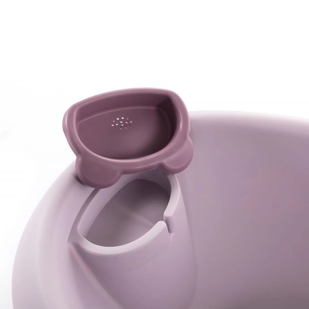 Baignoire Bébé Ourson Rose Pastel 3 Baignoire Bébé Ourson Rose Pastel – Image 3