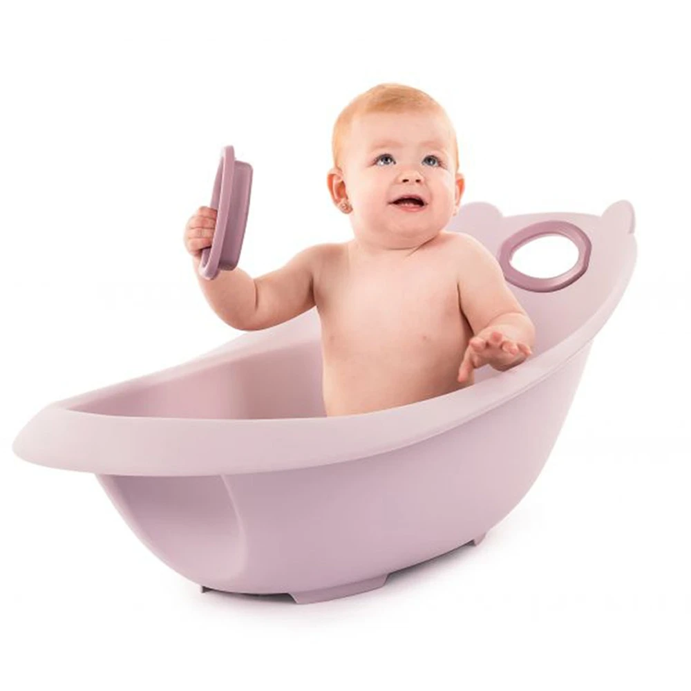 Baignoire Bébé Ourson Rose Pastel 7 Baignoire Bébé Ourson Rose Pastel – Image 7
