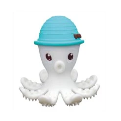 Jouet De Dentition Pieuvre Bleu