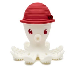 Jouet De Dentition Bonnie La Pieuvre Bordeaux