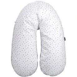 Candide Coussin De Maternité Coton Blanc / étoiles Multicolores