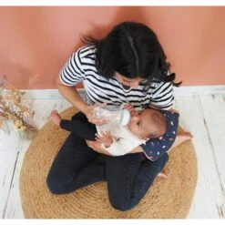 Candide Brassard D'allaitement Jersey Fleur / Cassonade 5 Candide Brassard D'allaitement Jersey Fleur / Cassonade -Allobébé ca020158003 2