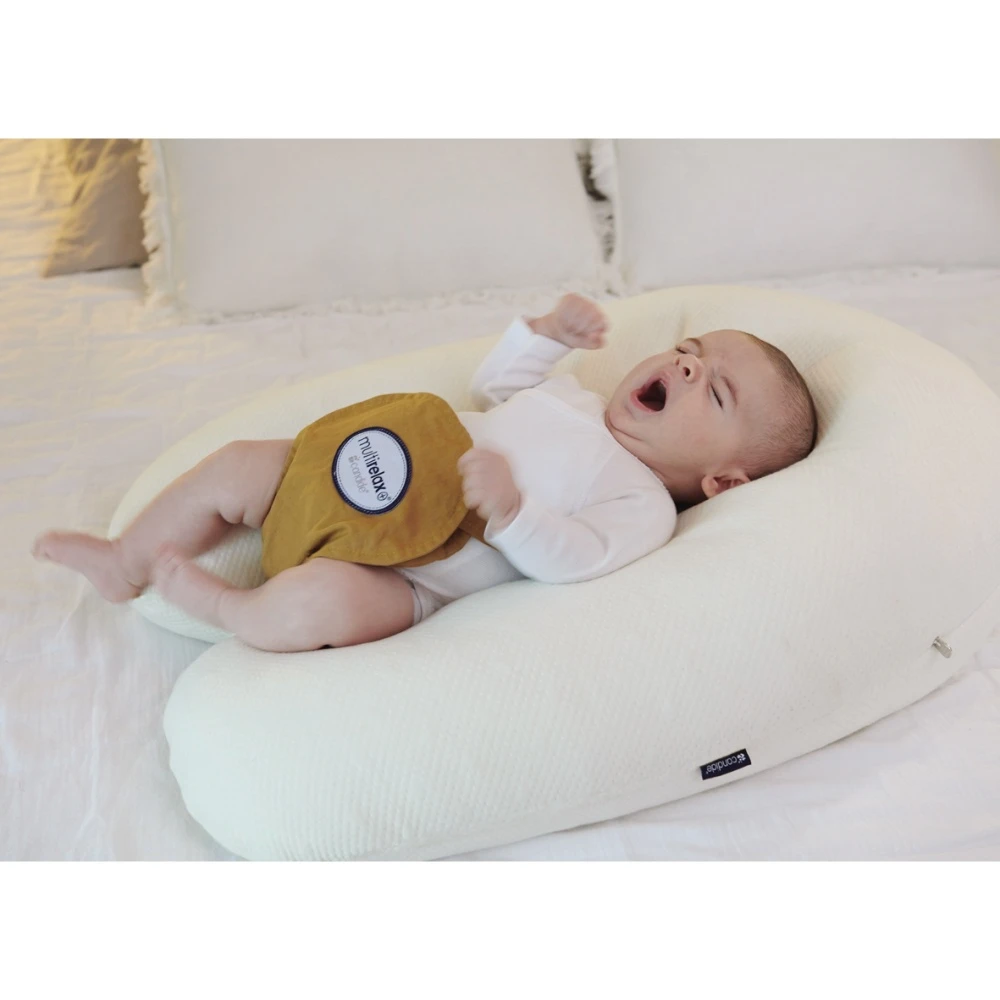 Candide Coussin D'allaitement Multirelax+ Organic Coton Beige 4 Candide Coussin D'allaitement Multirelax+ Organic Coton Beige – Image 4