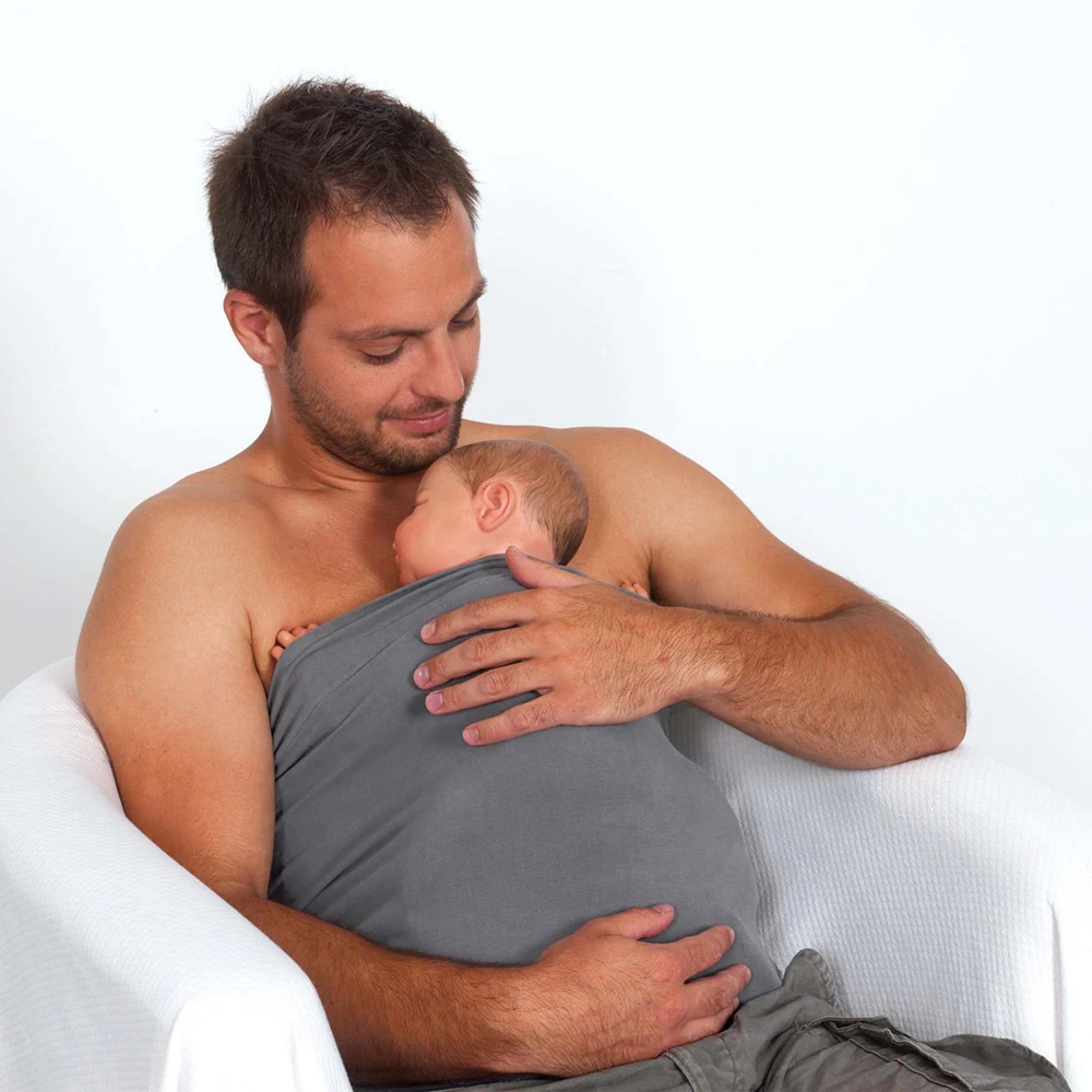 Candide Bandeau Peau à Peau Tube Gris Taille L/xl 2 Candide Bandeau Peau à Peau Tube Gris Taille L/xl – Image 2