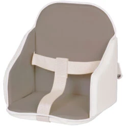 Candide Coussin De Chaise Pvc Gris/blanc