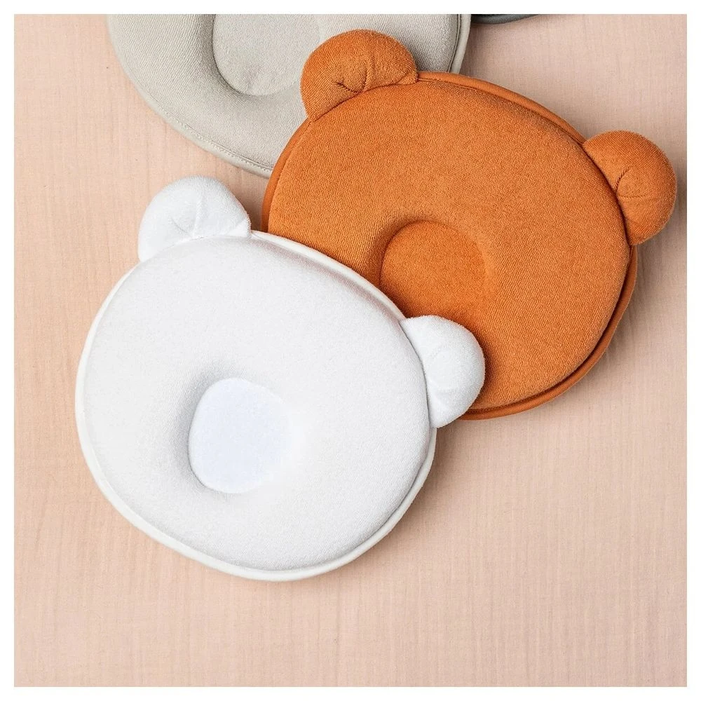 Candide Cale Tête Bebe P'tit Panda Blanc 2 Candide Cale Tête Bebe P'tit Panda Blanc – Image 2