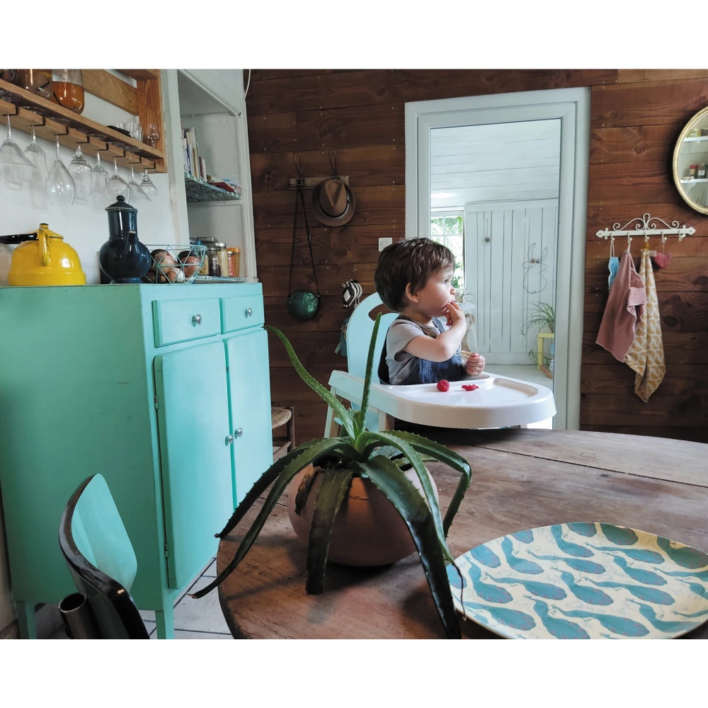 Chaise Haute Bois Lili Hybride Bleu Gris 11 Chaise Haute Bois Lili Hybride Bleu Gris – Image 11