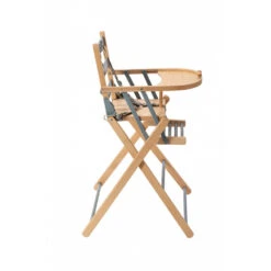 Chaise Haute Pliante Sarah Hybride Bleu Gris 21 Chaise Haute Pliante Sarah Hybride Bleu Gris -Allobébé cb058014162 5