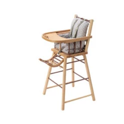 Chaise Haute En Bois André Hybride Vieux Rose 13 Chaise Haute En Bois André Hybride Vieux Rose -Allobébé cb058017156 6