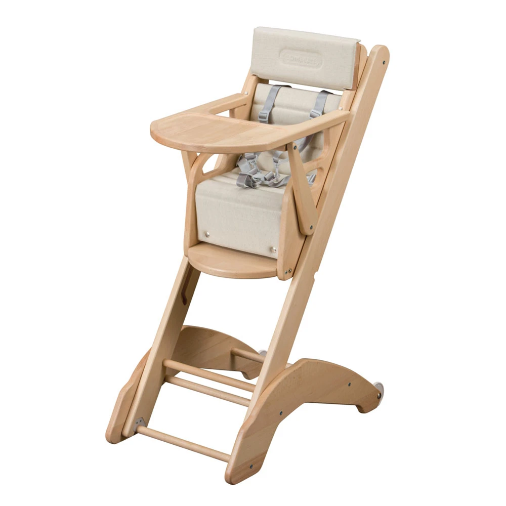 Chaise Haute Bébé Manon Vernis Naturel 1 Chaise Haute Bébé Manon Vernis Naturel