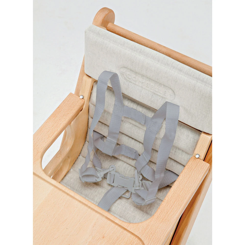 Chaise Haute Bébé Manon Vernis Naturel 2 Chaise Haute Bébé Manon Vernis Naturel – Image 2