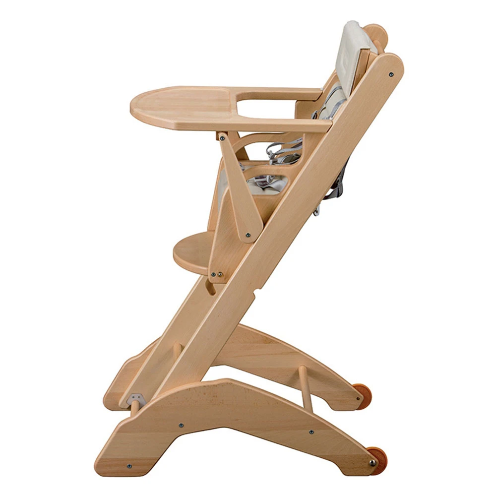 Chaise Haute Bébé Manon Vernis Naturel 3 Chaise Haute Bébé Manon Vernis Naturel – Image 3