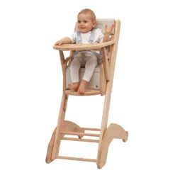 Chaise Haute Bébé Manon Vernis Naturel 20 Chaise Haute Bébé Manon Vernis Naturel -Allobébé cb058116012 7