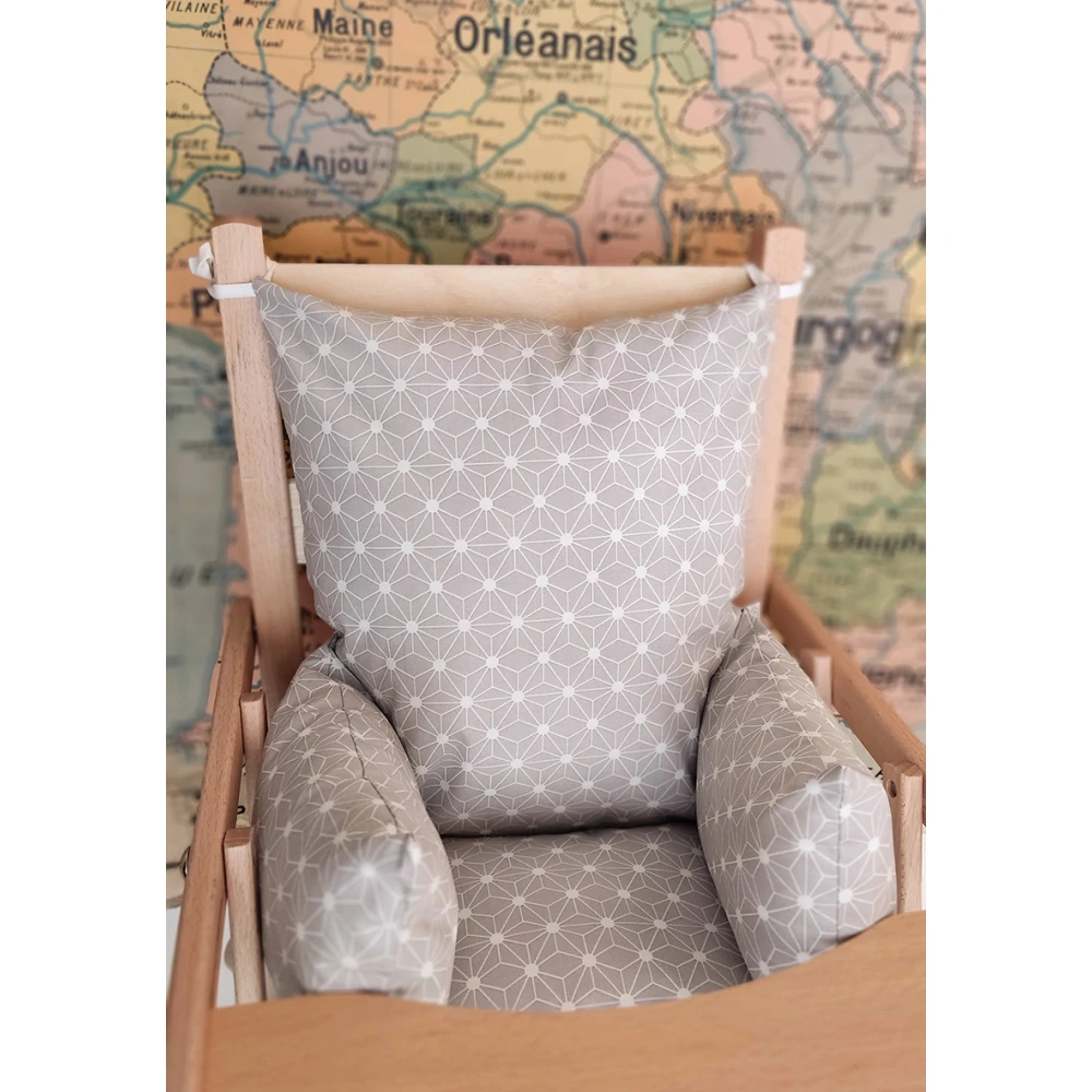 Coussin De Chaise Haute Bébé Ouatiné 6 Coussin De Chaise Haute Bébé Ouatiné – Image 6