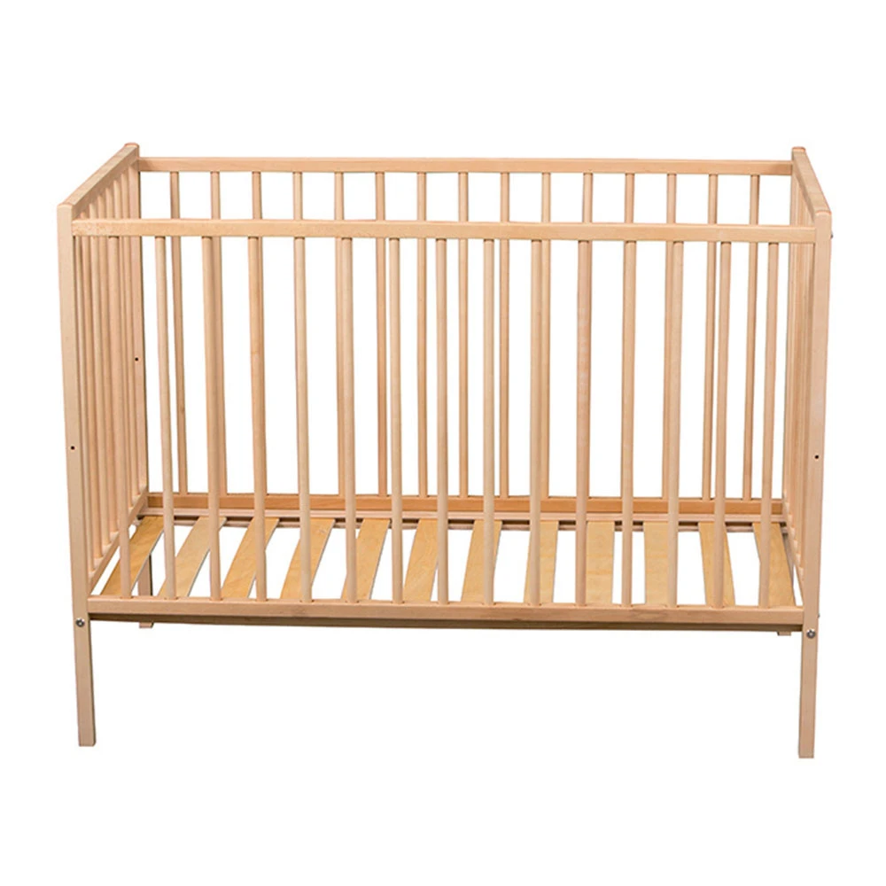 Lit Bébé Remi 60x120 Vernis Naturel 4 Lit Bébé Remi 60x120 Vernis Naturel – Image 4