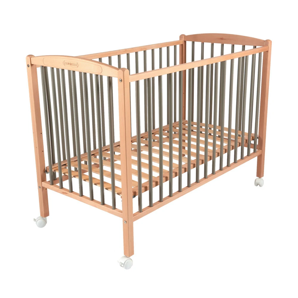 Lit Bébé Arthur 60x120 Hybride Gris 2 Lit Bébé Arthur 60x120 Hybride Gris – Image 2