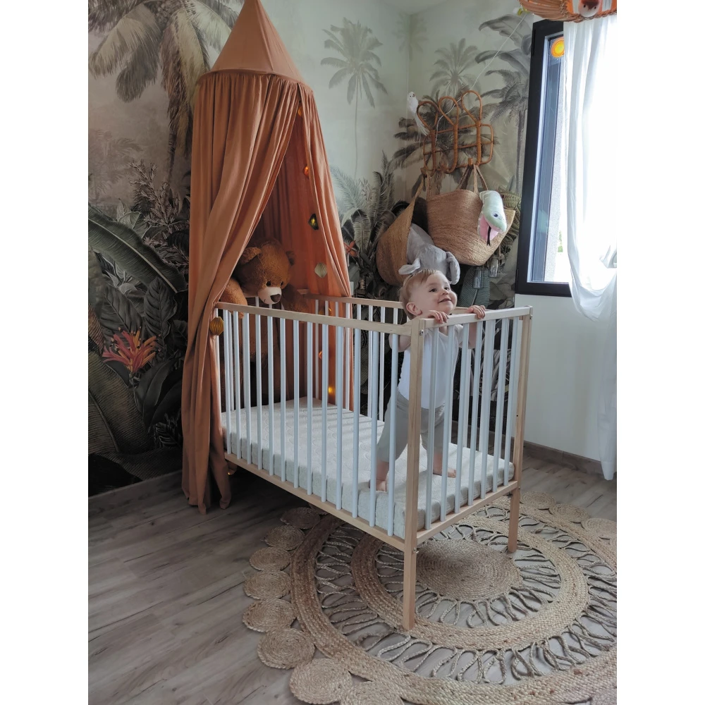 Lit Bébé Remi 70x140cm Vernis Naturel 11 Lit Bébé Remi 70x140cm Vernis Naturel – Image 11