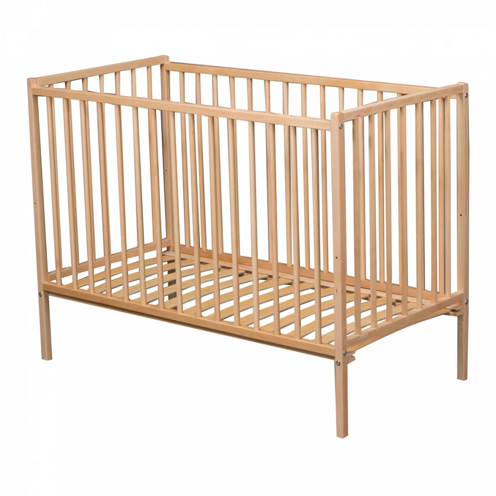 Lit Bébé Remi 70x140cm Vernis Naturel 4 Lit Bébé Remi 70x140cm Vernis Naturel – Image 4