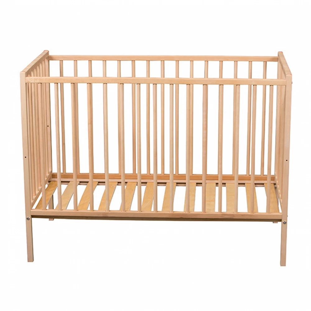 Lit Bébé Remi 70x140cm Vernis Naturel 5 Lit Bébé Remi 70x140cm Vernis Naturel – Image 5