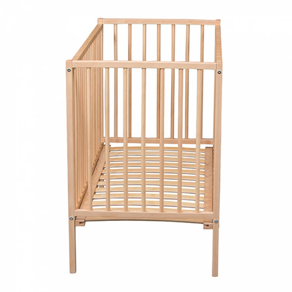 Lit Bébé Remi 70x140cm Vernis Naturel 6 Lit Bébé Remi 70x140cm Vernis Naturel – Image 6