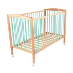 Lit Bébé Arthur 70x140 Hybride Vert Mint
