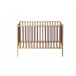 Lit En Bois 60x120 Cm Rémi Hybride Vieux Rose -Allobébé cb063220150 2