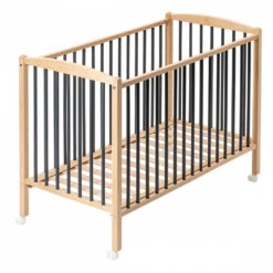 Lit En Bois 70x140 Cm Arthur Anthracite