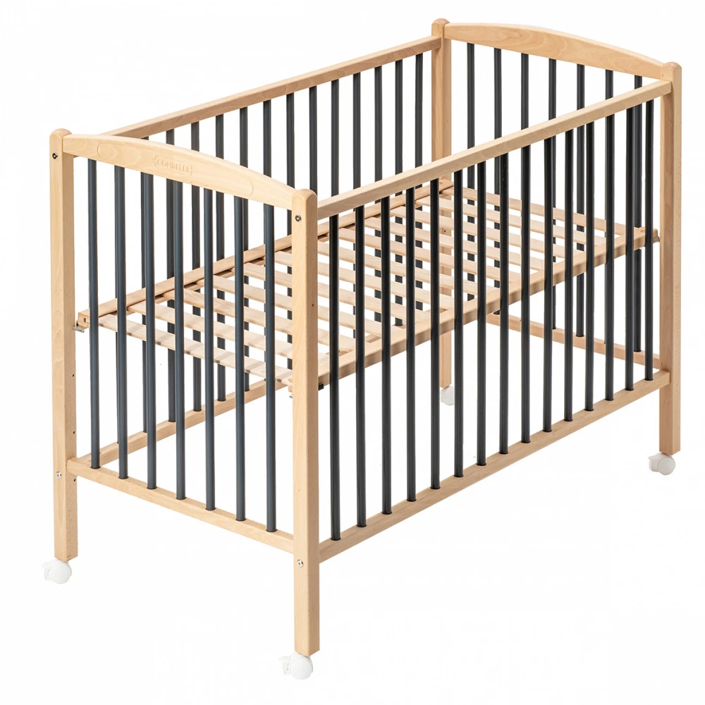 Lit En Bois 70x140 Cm Arthur Anthracite 2 Lit En Bois 70x140 Cm Arthur Anthracite – Image 2