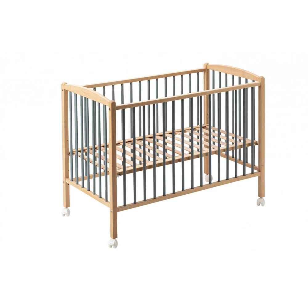 Lit En Bois 70x140 Cm Arthur Hybride Bleu Gris 3 Lit En Bois 70x140 Cm Arthur Hybride Bleu Gris – Image 3