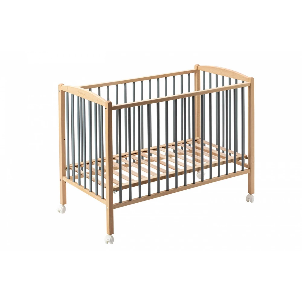 Lit En Bois 70x140 Cm Arthur Hybride Bleu Gris 4 Lit En Bois 70x140 Cm Arthur Hybride Bleu Gris – Image 4