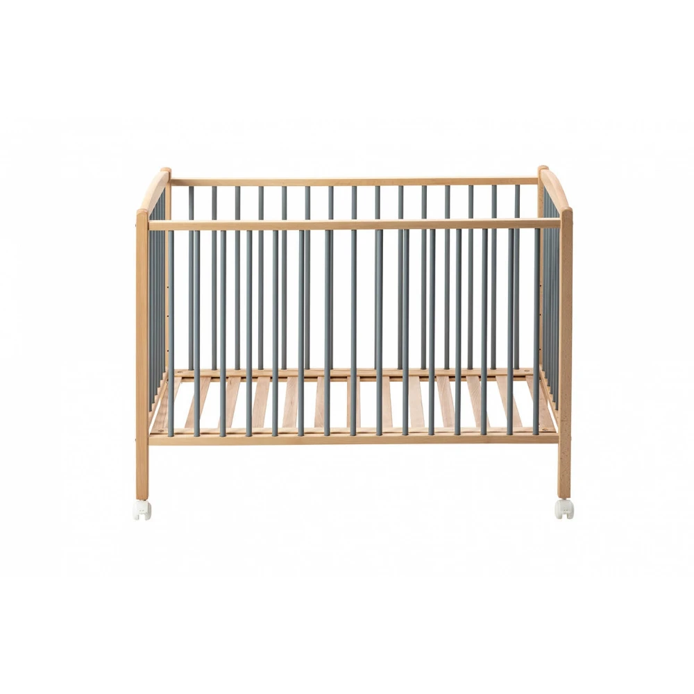 Lit En Bois 70x140 Cm Arthur Hybride Bleu Gris 5 Lit En Bois 70x140 Cm Arthur Hybride Bleu Gris – Image 5